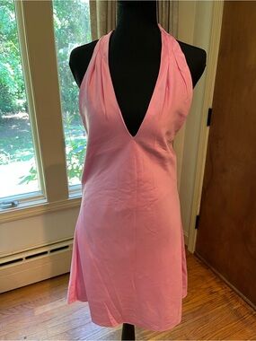 wild fable Soft Pink Halter Dress